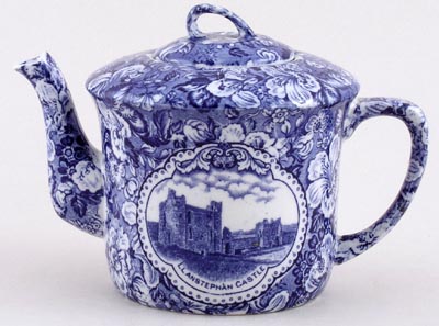 Teapot Llanstephan Castle c1920s